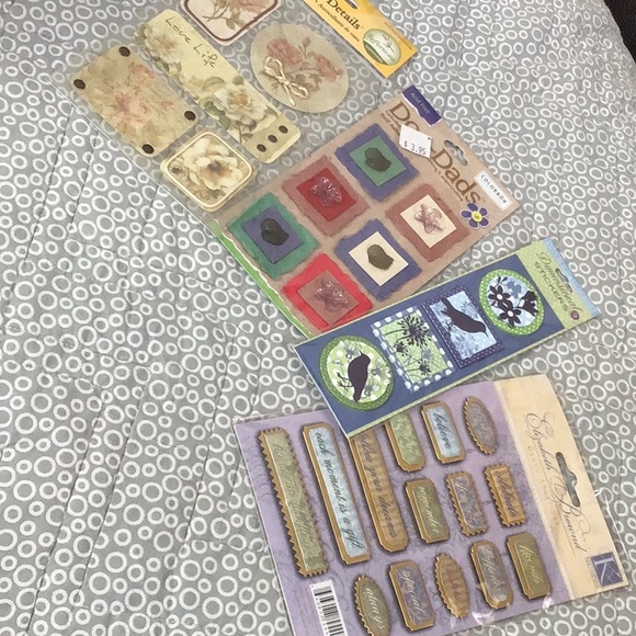 🏷New Scrapbook Dimensional Sticker Bundle - Picture 1 of 6